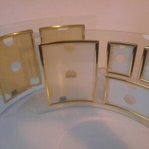 Six Trees Set of 2 Glass Photo Frames Family Photo Assortment